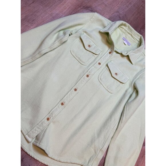 Outerknown Womens Chroma Blanket XS/S Light Green Organic Cotton Shacket - Picture 7 of 7